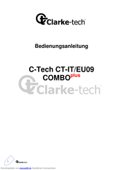 Clarke-tech CT IT-EU09 COMBO PLUS Bedienungsanleitung