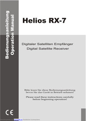 Helios RX-7 Bedienungsanleitung