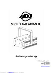 ADJ micro Galaxian II Bedienungsanleitung