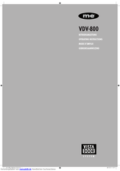 Me VDV 800 Betriebsanleitung