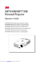 3M MP7630B Benutzerhandbuch