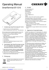 Cherry SmartTerminal ST-1210 Handbuch