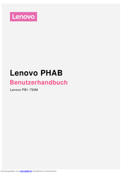 Lenovo PHAB Benutzerhandbuch