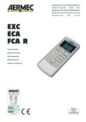 AERMEC ECA Bedienungsanleitung