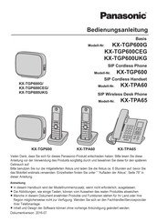 Panasonic KX-TGPUKG Bedienungsanleitung
