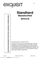 Exquisit EH10.3-9 Bedienungsanleitung