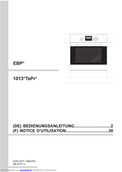 Amica EBP Serie Bedienungsanleitung