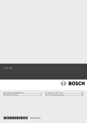 Bosch PKC885N24D Gebrauchsanleitung