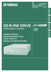 Yamaha CRW3200IX Series Bedienungsanleitung