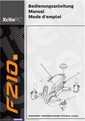 XciteRC F210 15003900 Bedienungsanleitung