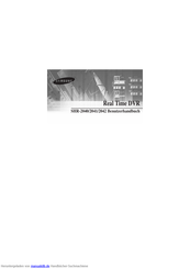 Samsung SHR-2042P Benutzerhandbuch