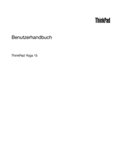 Lenovo ThinkPad Yoga 15 Benutzerhandbuch