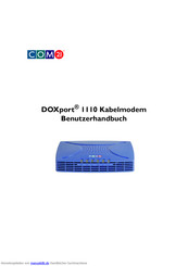 COM 21 DOXport 1110 Benutzerhandbuch