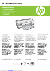 HP Deskjet D2500 series Referenzhandbuch