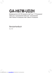 Gigabyte GA-H67M-UD2H Benutzerhandbuch