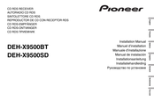 Pioneer DEH-X9500BT Installationsanleitung