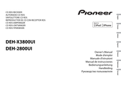 Pioneer DEH-X3800UI Bedienungsanleitung