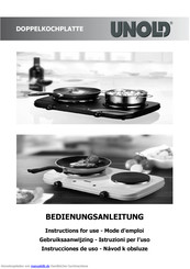 Unold 58415 Bedienungsanleitung
