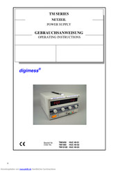 digimess TM2450 Gebrauchsanweisung