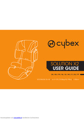 Cybex SOLUTION X2 Kurzanleitung