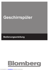Blomberg GSN 9483 XD Bedienungsanleitung