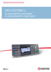 Kyocera FS-C8020MFP Bedienungsanleitung