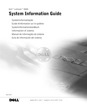 Dell Latitude D800 Systeminformationshandbuch