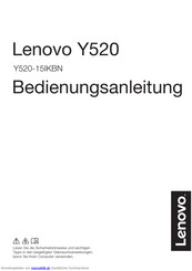 Lenovo Y520-15IKBN Bedienungsanleitung