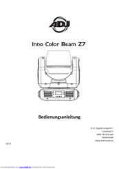 ADJ Inno Color Beam Z7 Bedienungsanleitung