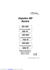 Impulse SD-400 Bedienungsanleitung