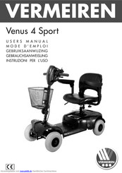 Vermeiren Venus 4 Sport Gebrauchsanweisung