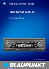 Blaupunkt Woodstock DAB 53 Bedienungsanleitung