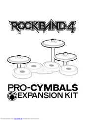 Mad Catz Rock Band 4 PRO-Cymbals Expansion Kit Handbuch