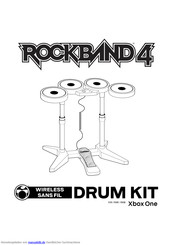Mad Catz Rock Band 4 Wireless Drum Kit Handbuch