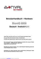 A-Rival BioniQ 8008 Benutzerhandbuch