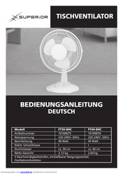 Superior FT40-8HC Bedienungsanleitung