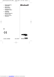 EINHELL 44.305.80 Bedienungsanleitung