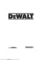 DeWalt DWEN201 Originalanweisungen