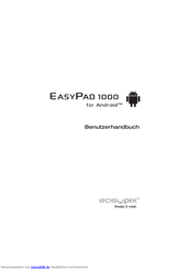 Easypix EasyPad 1000 Benutzerhandbuch