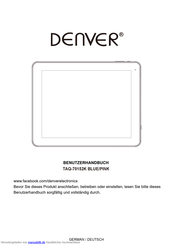 Denver TAQ-70152K PINK Benutzerhandbuch