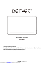 Denver TAQ-70243 Benutzerhandbuch