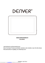 Denver TAQ-90042 Benutzerhandbuch