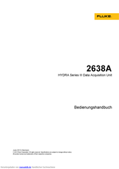 Fluke 2638AHYDRA Series III Data Acquisition Unit Bedienungshandbuch
