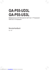 GIGABYTE GA-P55-UD3L Benutzerhandbuch