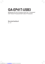Gigabyte GA-EP41T-USB3 Benutzerhandbuch