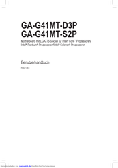 Gigabyte GA-G41MT-S2P Benutzerhandbuch