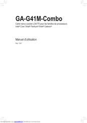 Gigabyte GA-G41M-Combo Benutzerhandbuch