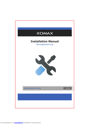 Xomax XM-DTSBN927 Montageanleitung