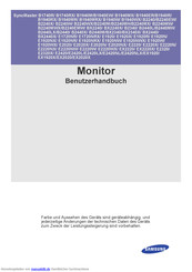 SyncMaster E2220W Benutzerhandbuch