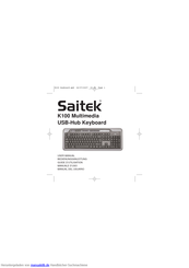 Saitek K100 Bedienungsanleitung